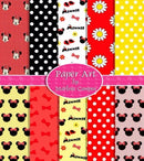 Kit Papel Digital Minnie Vermelha
