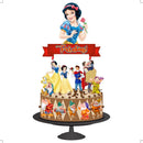 Topo De Bolo Topper Bolo Aniversário Branca De Neve