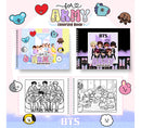 Arquivo Digital Livro De Colorir Bts