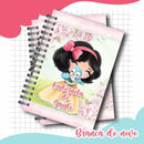 Arquivo Digital Caderneta De Vacina Princesas Rar Branca De