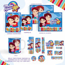 kit completo arquivo  pdf png encadernaçao sublimaçao - 20 - MARIA CLARA e JP MENINOS