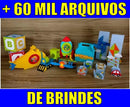 Kit Digital Arquivo Corte Silhouette Brinquedos + Brindes