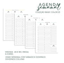 Arquivo Encadernação Agenda Planner Lettering Becraft