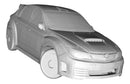 Action Figure Carros Stl Subaru Impreza Wrx