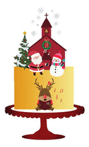 Arquivo De Corte Topo De Bolo Natal 68 Studio