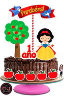 Arquivo Digital - Topo De Bolo - Branca De Neve