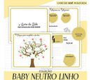 Arquivo Digital Combo Baby Linho Neutro -20 Cores