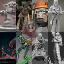 Pack Stl Modelos 3d Star Wars + De 50gb -  4.000 Archivos