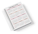 Arquivo Digital Encadernação Planner Rosa Permanente Rafa