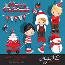 Natal Kit Digital Scrap Personalizado Digital Arquivo 67