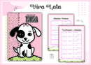 Caderneta Vacina Pet Vira Lata P/b - Arquivo Digital