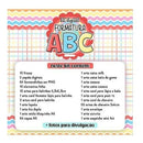 Arquivo De Corte - Abc Letterinhas 2022