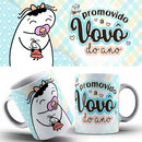 Pacote Artes Canecas Dia Dos Avós Flork Mockups Estampas