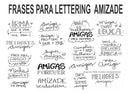 Arquivo Lettering Png  Amizade Amiga Dia Do Amigo