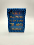 Arquivo De Corte Dia Dos Pais Azul - Arquivo Digital