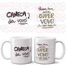 Estampas Canecas Sublimação Dia Dos Avós Mockups Avô Avó
