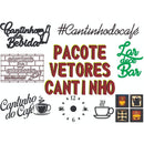 Pacote Vetores Cantinho Cafe Corte Cnc Dxf Aspire E Artcan