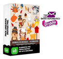 Kit Digital Animais Do Bosque Arquivo Png