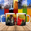 Game Of Thrones Estampas Prontas Sublimação Canecas Got