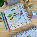 Arquivo Encadernação Agenda Planner Lettering Metamor