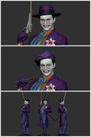 The Joker Jack Nicholson Mr Archivos Stl Para Impresión 3d