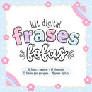 Kit Combo 2 Em 1 Frases Fofas E Fofurinhas Completo