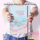 Arquivo Encadernação Agenda Planner Lettering Cut Corte
