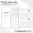 Arquivo Digital Miolos De Agendas Colorido 2023
