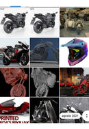 Pack Stl Motos Arquivo Digital