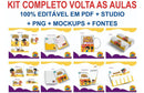 Pacote Artes Material Escolar Completo + 7.000 Arquivos