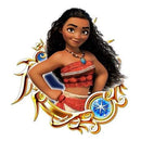 Kit Digital Moana Elemento Papel Digital Cenarios Png+brinde