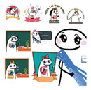 Kit Digital Flork Dia Dos Professores Frases Artes Prontas
