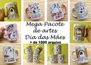 Pacotão Artes Dia Das Mães + 1300 Arquivos Variados