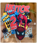 Arquivo De Corte Topo De Bolo Homem Aranha Studio+brinde