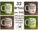Kit Digital De Pascoa Flrok Para Canecas Em Sublimação Vl2