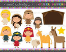 Natal Kit Digital Scrap Personalizado Digital Arquivo 53