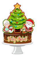 Arquivo De Corte Topo De Bolo Natal 235 Studio