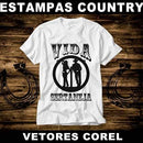 Estampas Country Rodeio Cavalo Sublimação Corel Mockups