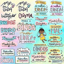 Estampas Frases Dindo Dinda Padrinho Madrinha Png Artes