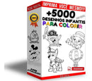 + 5000 Atividades Para Criança Colorir Em Pdf - Digital