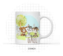 Arquivo Digital Livro Do Bebê Animais Da Floresta -9 Itens