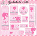 Kit Escolar Barbie - Arquivo Digital