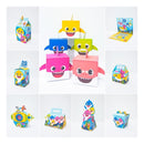 Arquivo De Corte - Baby Shark Rosa 7 - Studio Pdf Png Svg