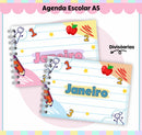 Agenda Escolar A6 - Arquivo Digital