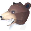 Kit  Máscaras Animais Para Imprimir E Montar Lobo Leão Aguia