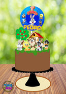 Arquivo De Corte Topo De Bolo Looney Tunes