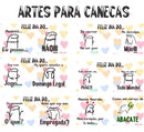 Pacote Sublimação Caneca Flork Dia Das Mães Artes Editáv