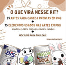 26 Artes Para Caneca Páscoa Em Jpg  2023