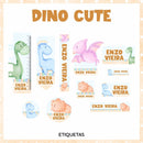 Arquivo Etiqueta Escolar Dinossauros 22 Studio, Pdf, Png