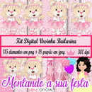 Kit Digital Ursinha Bailarina